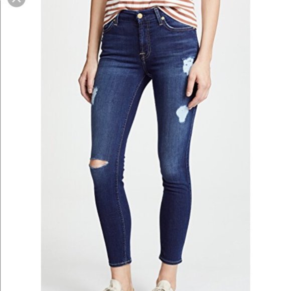 7 For All Mankind (B)Air Duchess Ankle Skinny Jean - Picture 4 of 4